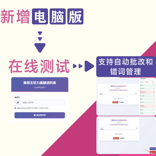 【剑20版】雅思王听力真题语料库王陆 ielts英语2026考试听力专项训练自学备考学习资料书王璐教材 可搭王路807词汇单词剑桥剑雅21 - 图3