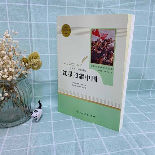 人教版 红星照耀中国和红岩 昆虫记原著正版法布尔八年级上册阅读人民教育出版社全套完整无删减初中学生8课外必阅读红色经典书籍 - 图2