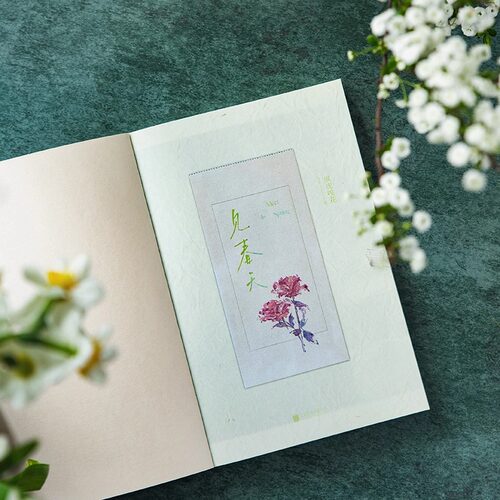 印特签】见春天 陈飞宇王影璐主演【赠明信片x2+信纸+海报+留言卡+贴纸】纵虎嗅花著 全新番外正版实体书暗恋be小说青春言情小说 - 图3