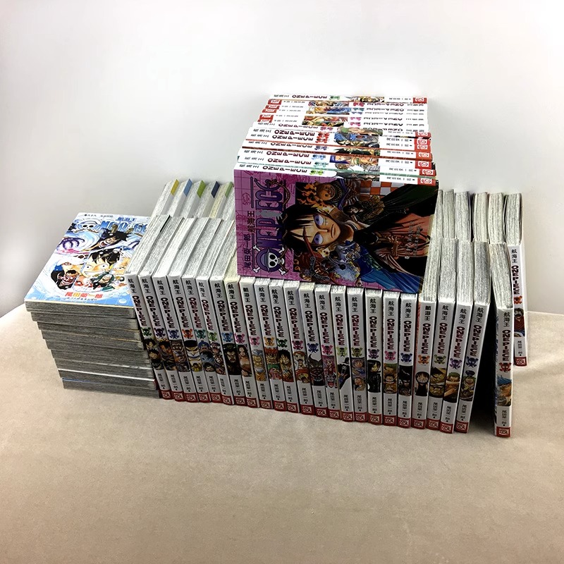 海贼王漫画书1-101册卷 航海王总集篇 漫画全集中文珍藏版尾田荣一郎著海盗王路飞ONE PIECE畅销日本青春热血动漫小说书籍 - 图1