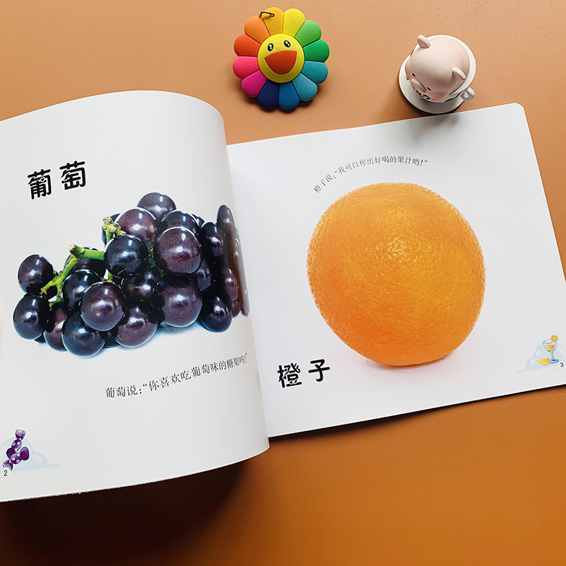 托班宝宝认物大全1-2-3岁婴儿书看图识物宝宝绘本早教认物认识水果蔬菜动物图卡片认知儿童实物图册小孩图片书幼儿看图识物图书_虎窝淘