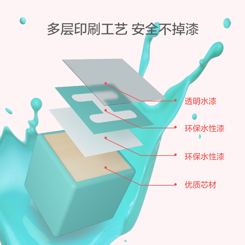 铭塔木头儿童大颗粒2-3岁1积木 铭塔玩具建构/拼插积木