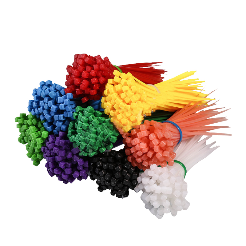 彩色扎带 5*200mm国标环保尼龙扎带 束线带线扣 红绿黄蓝黑白扎带 - 图3