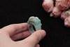 Burmese jade a-grade jade gourd ring natural