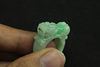 Natural waxy green Pixiu ring jewelry and jade