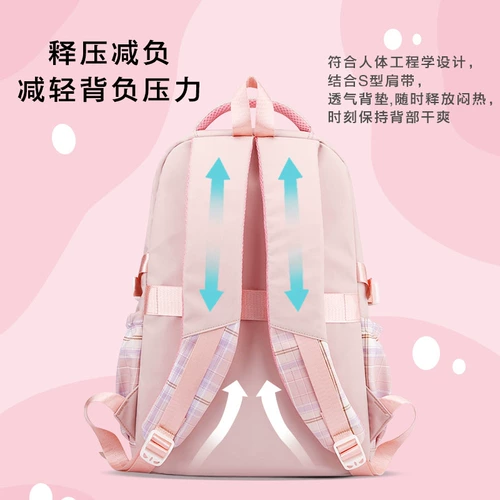 Вместительный и большой школьный рюкзак, детская небольшая сумка