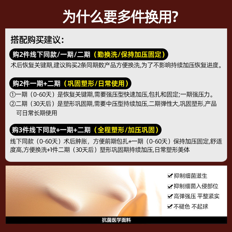 【线下同款】怀美旗舰店一期塑身衣 怀美塑身连体衣