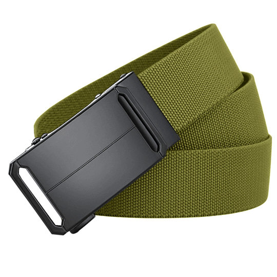 Men's belt elastic student military training belt breathable style