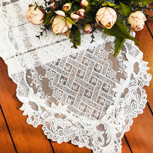 Европейский стиль новая кружевная ткань, флаг американский простота длинное обеденное столовое столочное столик для телевизионного шкаф