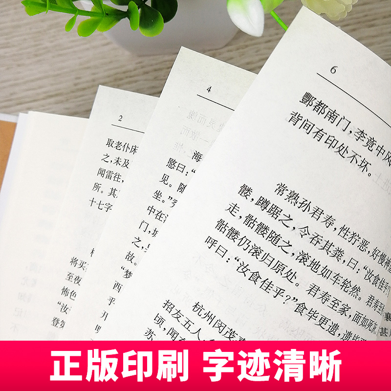 子不语 中国古典小说名著丛书 [清]袁枚 志怪小说 申孟甘林点校 古典文学名著 文学作品 散文 正版图书籍 上海古籍出版社 世纪 - 图2