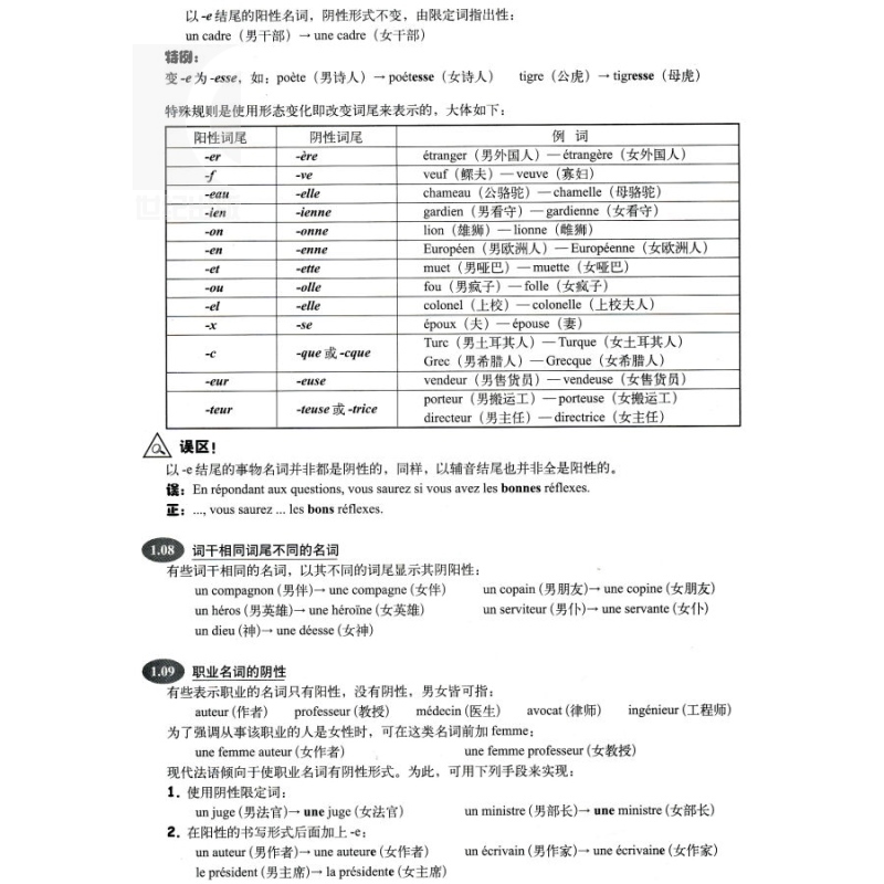 正版 法语现代语法 毛意忠著 实用法语语法练习法语语法书籍 法语自学入门法语自学 零基础法语自学TEF考试书籍 上海译文 世纪出版