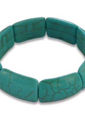 绿松石手镯生日礼物百搭首饰品