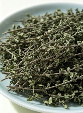 百里香麝香草干品烘干品质碧绿香味浓郁基地直销初级农产品