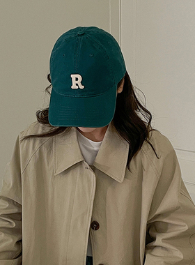R标多色休闲鸭舌帽春夏棒球帽