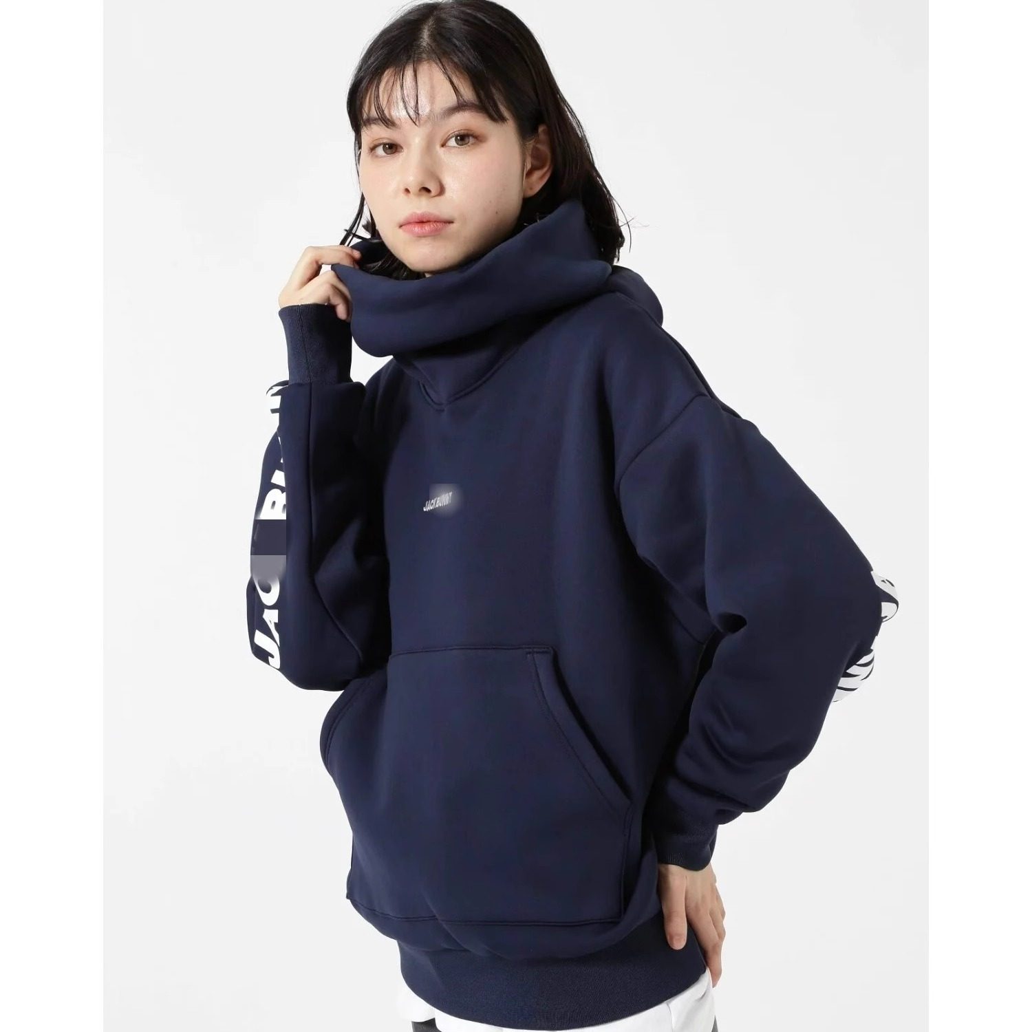 高尔夫女装加绒卫衣连帽上衣外套速干透气保暖运动服户外印花字母,淘宝优惠券,粉丝福利购,淘宝优惠卷