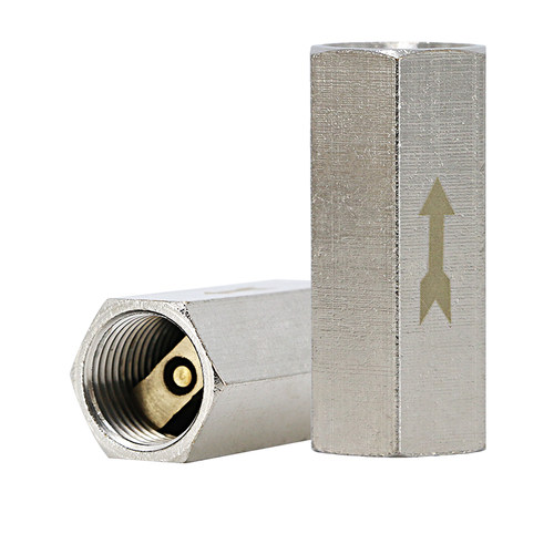 气动单向阀气体逆止阀防回流直通阀空气止回阀气管快速接头单项阀 - 图3