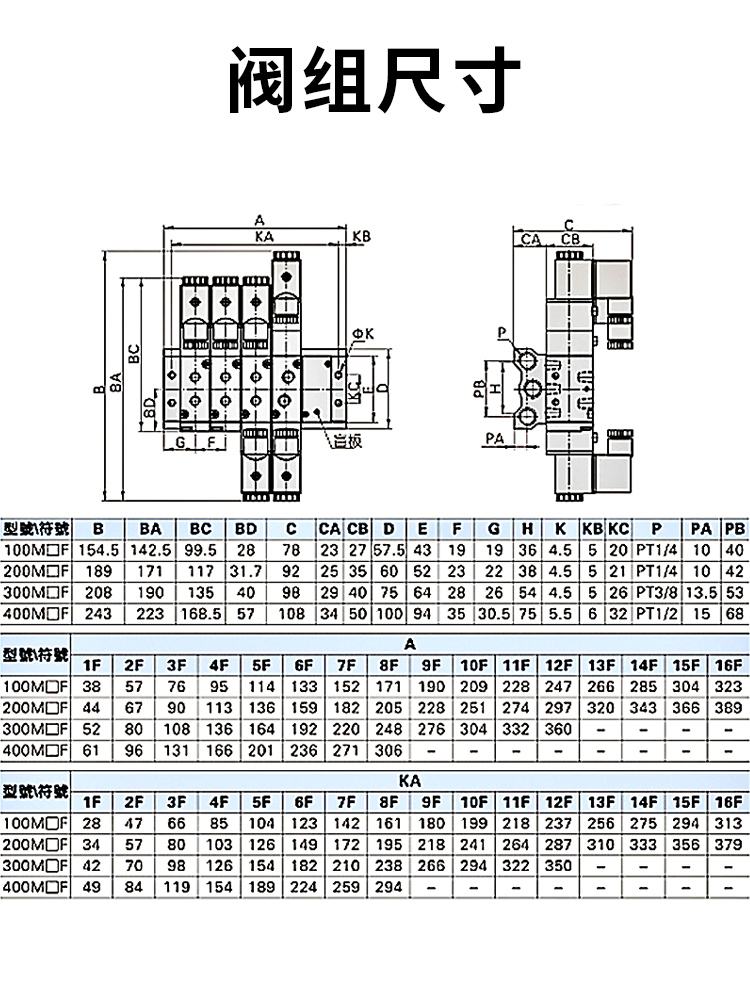 亚德客4v210一08电磁阀组气动阀24V气缸控制阀220V电子阀配件大全-图2