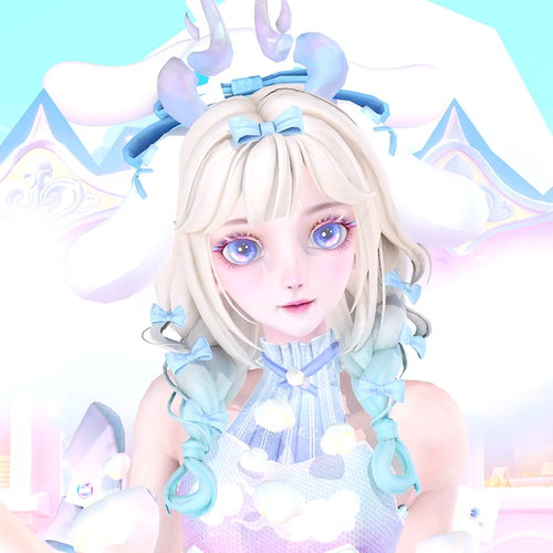 C4D max FBX王者荣耀英雄瑶皮肤大耳狗之梦blender人物3D模型素材 - 图3