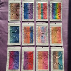 Gradual change color fashionable mask one-time protection three layer thick Spunlaced cloth with the same color earband for men and women in autumn and winter