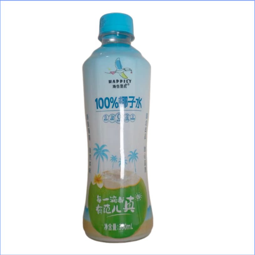 海岛范儿100%椰子水350ml*12瓶中国石油海南昆仑出品兰州邮政快递