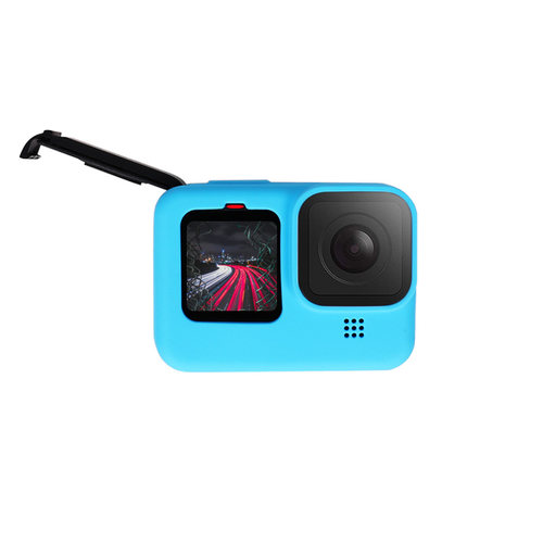 适用GoPro12/11/10/9保护套侧开口硅胶套防摔防刮套安全防丢 - 图3