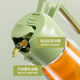 Glass spray bottle and oil can for filling and pouring oil