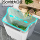 Foldable kitchen trash can for hanging food waste sorting