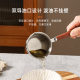 Rapid heat conduction stainless steel pouring oil pan heats oil in 10 seconds