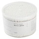 Disposable cotton swabs with strong wooden double-head design
