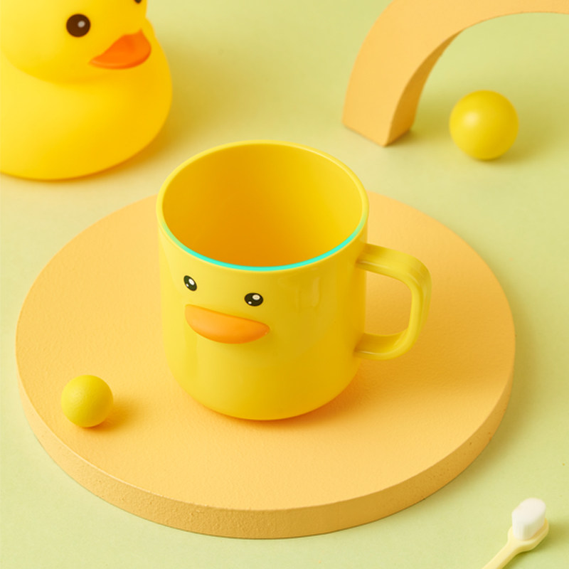 小黄鸭杯子可爱漱口杯卡通宝宝刷牙杯家用情侣洗漱杯儿童牙刷杯女,淘宝优惠券,粉丝福利购,淘宝优惠卷