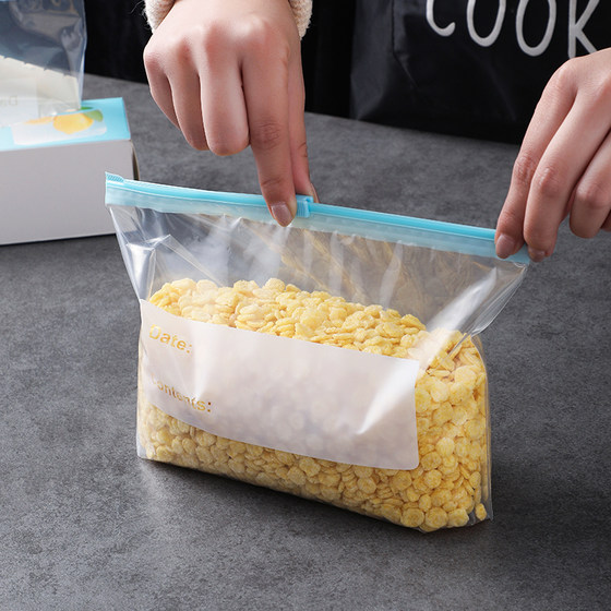 Thickened fresh-keeping bags for food-grade household refrigerators