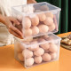 Egg storage box refrigerator side door transparent plastic