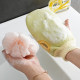 Thickened and widened bath towel set, lathering and mud rubbing is painless