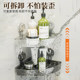 No punching, strong load-bearing water corrugated bathroom storage rack