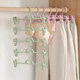 Seamless trouser rack trouser clip household clothes hanger clip storage