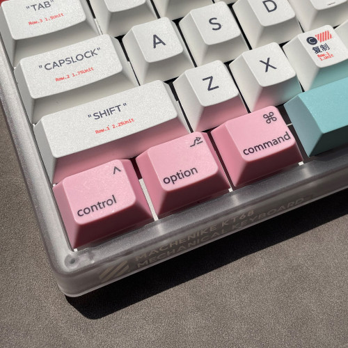 原厂高度mac字符 pbt苹果键帽 机械键盘替换Cmd键帽option Ctrl - 图1