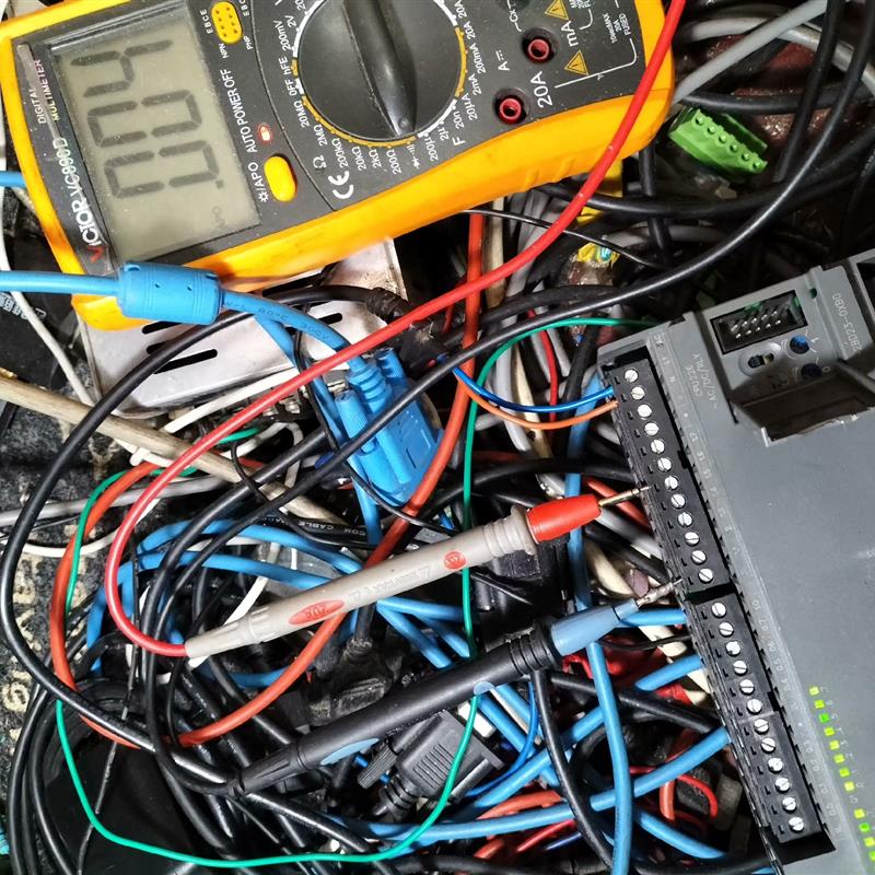 国仿CPU226,功能正常所有点位正常,停止位指示灯和-图1