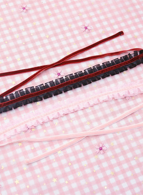 choker系带日本原宿风多颜色项圈