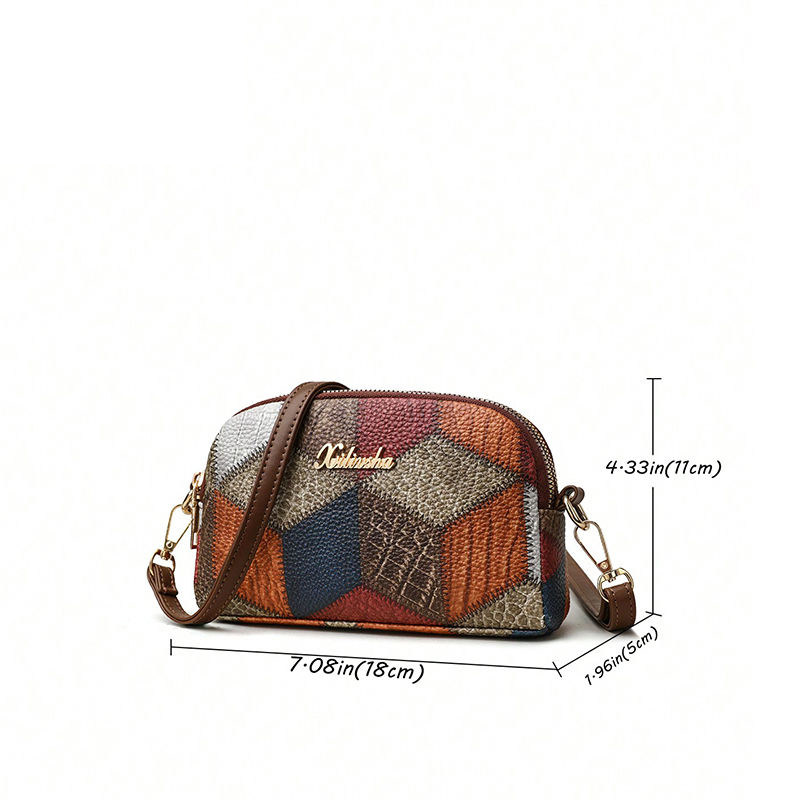 女包新款时尚中年女士妈妈包手机小挎包百搭零钱包双层单肩斜挎包,淘宝优惠券,粉丝福利购,淘宝优惠卷