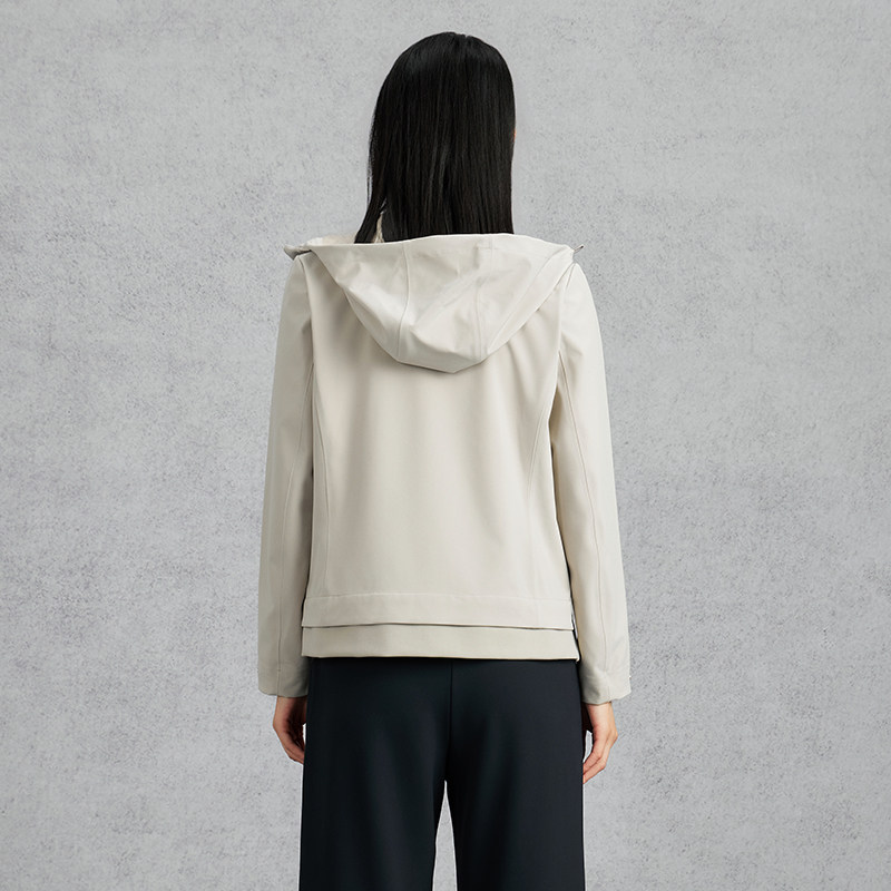 【新品】RAPIDO雳霹道2025年春夏女士宽松连帽防泼水短夹克外套,淘宝优惠券,粉丝福利购,淘宝优惠卷