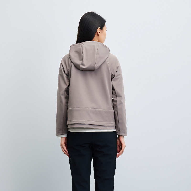 【新品】RAPIDO雳霹道25秋冬女士O系列休闲运动加绒连帽夹克外套,淘宝优惠券,粉丝福利购,淘宝优惠卷