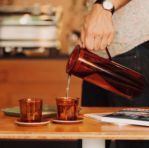 日本Kinto cast琥珀复古耐热玻璃杯咖啡杯茶杯马克杯子高硼硅家用 - 图2