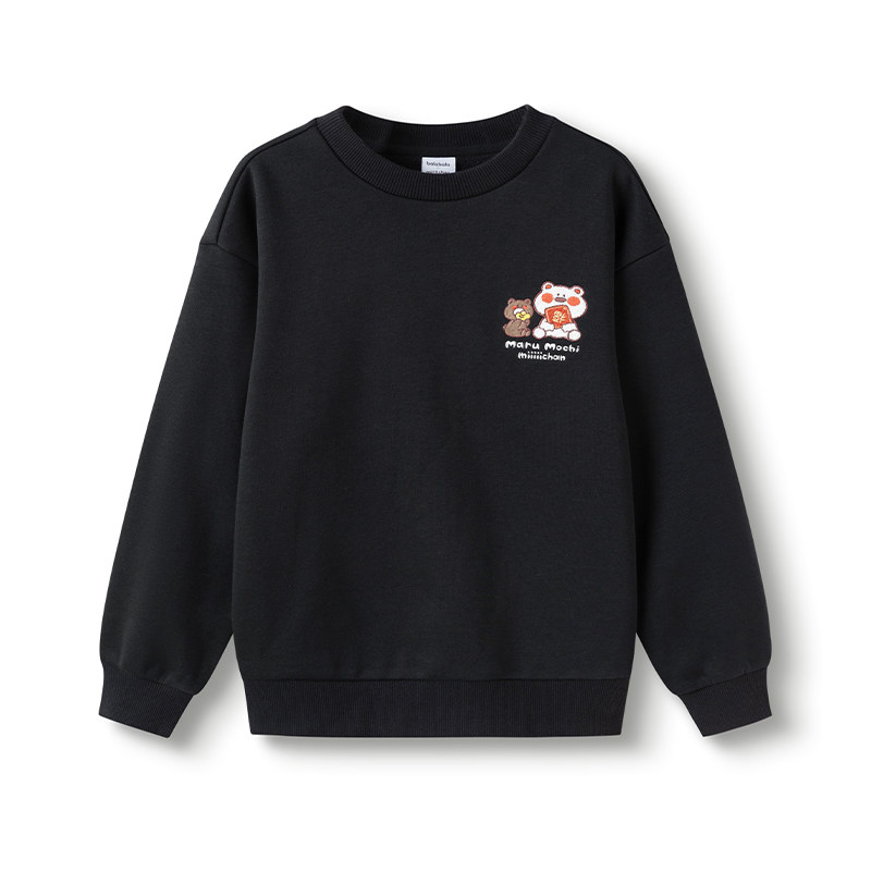 巴拉巴拉男童卫衣大童加绒上衣儿童纯色打底衫2025秋季新款童装潮,淘宝优惠券,粉丝福利购,淘宝优惠卷