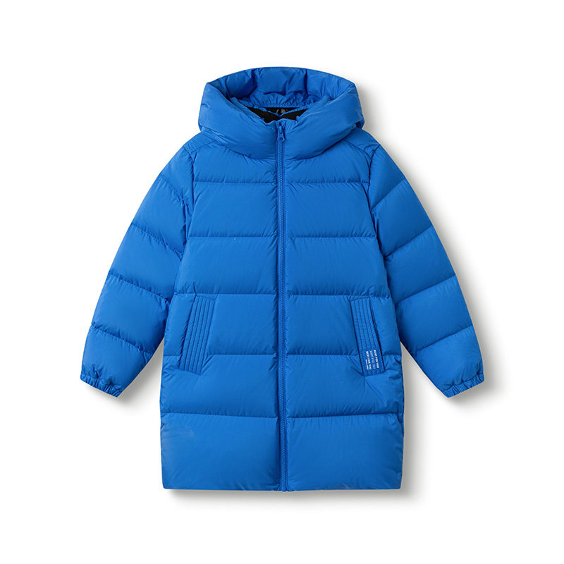 巴拉巴拉儿童羽绒服男童中长款加厚外套蓝色2025冬季新款宝宝童装,淘宝优惠券,粉丝福利购,淘宝优惠卷