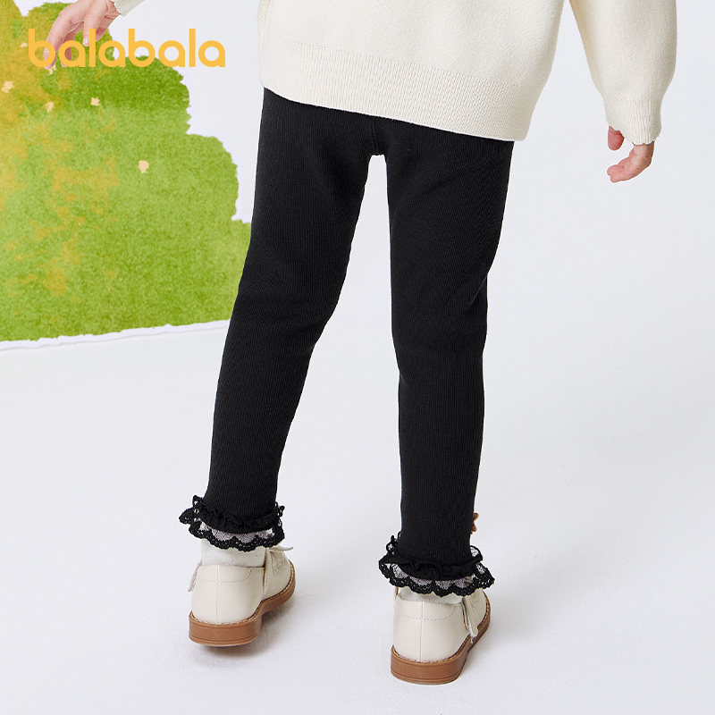 巴拉巴拉女童修身打底裤宝宝加绒长裤儿童保暖裤子秋冬装新款童装,淘宝优惠券,粉丝福利购,淘宝优惠卷