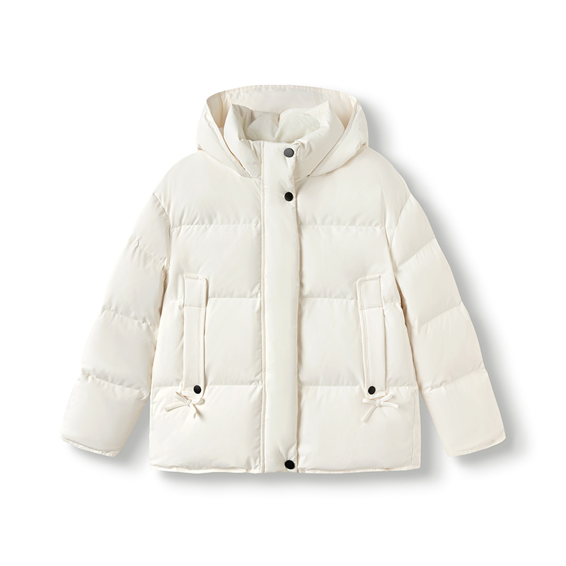 巴拉巴拉女童连帽羽绒服中大童短款外套儿童加厚上衣冬装新款童装 - 图3