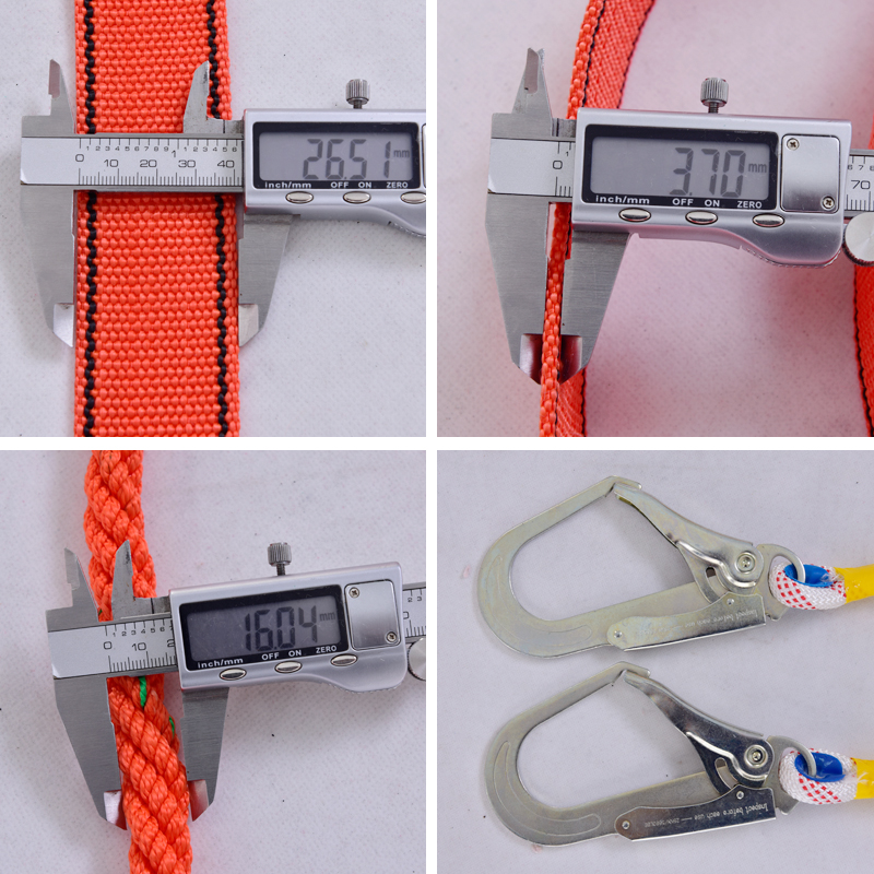 高空作业安全带户外施工保险带全身五点欧式空调安装电工防护腰带 - 图2