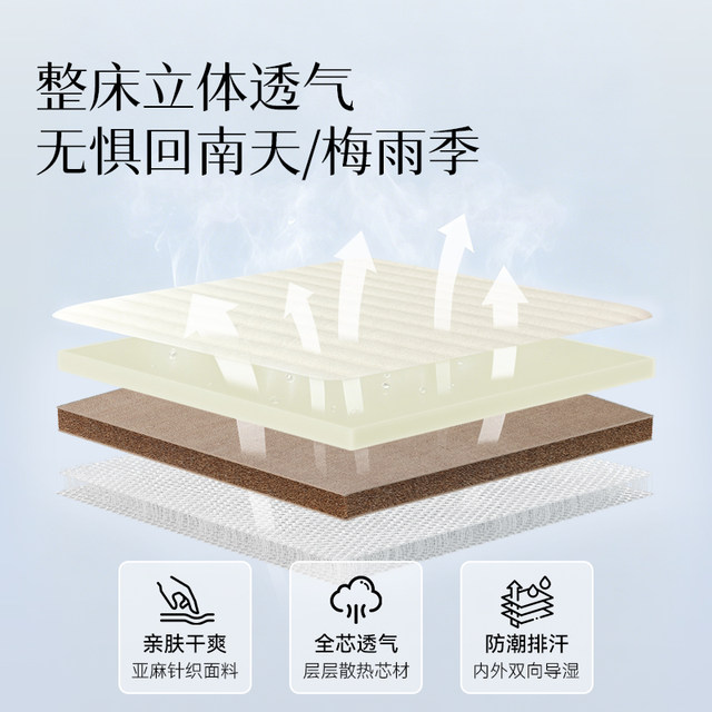 Lin Peng Shan Lan mattress hard cushion waist ແລະປ້ອງກັນກະດູກສັນຫຼັງ