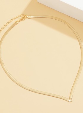 choker小众设计感冷淡风锁骨链