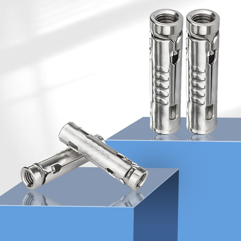 304不锈钢鱼鳞管三片式壁虎内膨胀螺丝吊顶拉爆膨胀管螺栓M6M8M12,淘宝优惠券,粉丝福利购,淘宝优惠卷